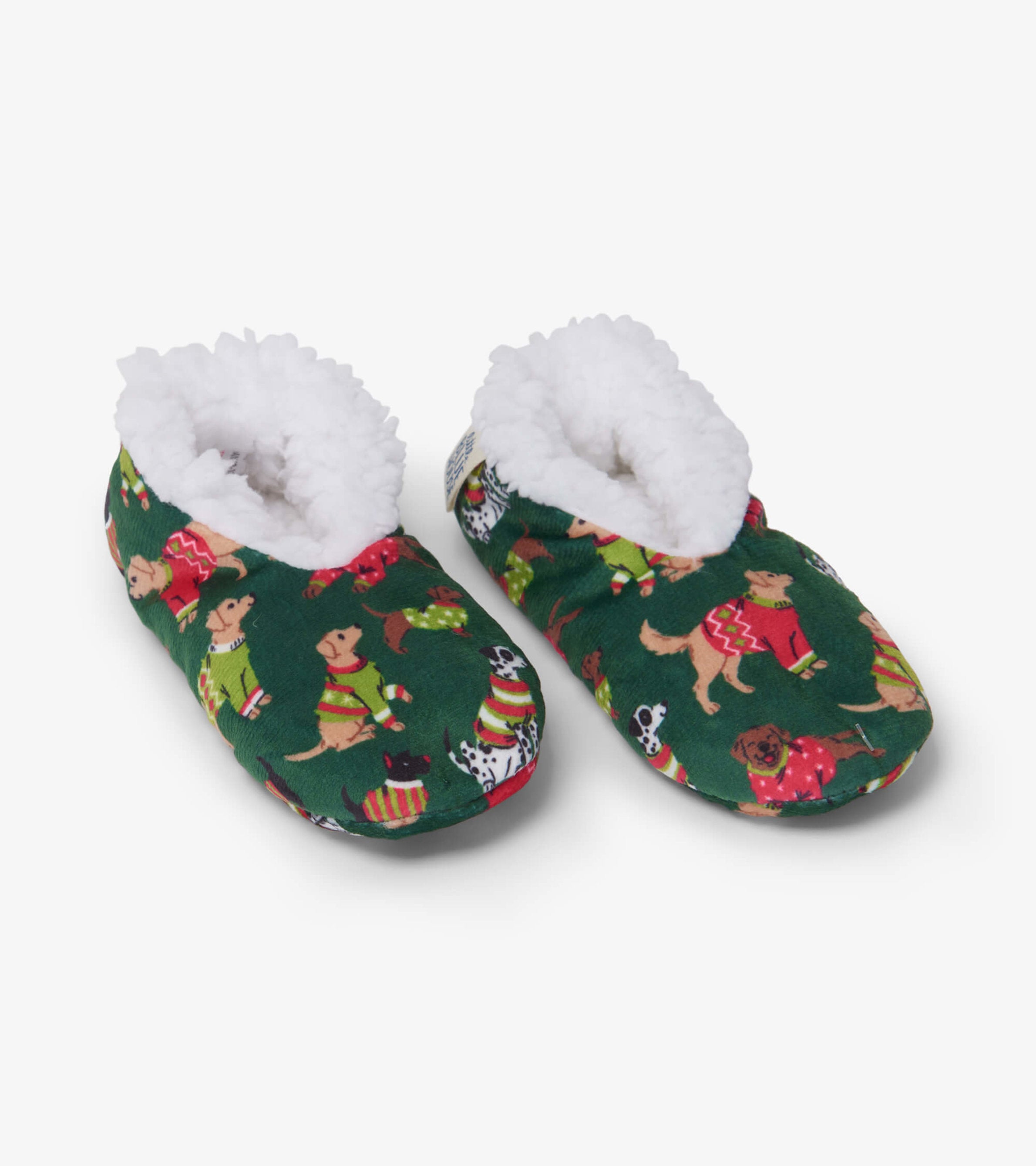 Mens christmas slippers on sale