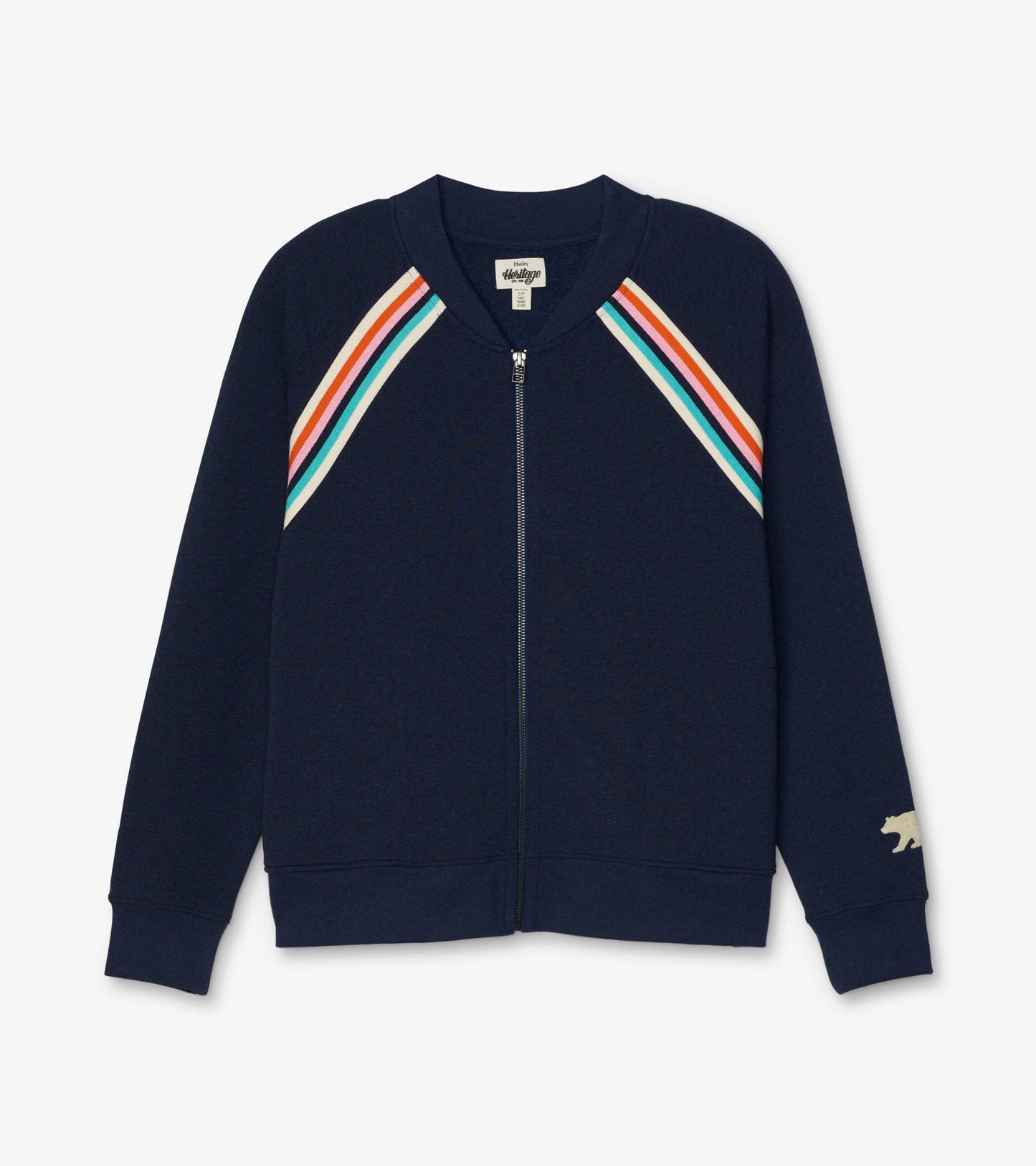 Retro Bear Women's Heritage Track Jacket Hatley Little Blue House