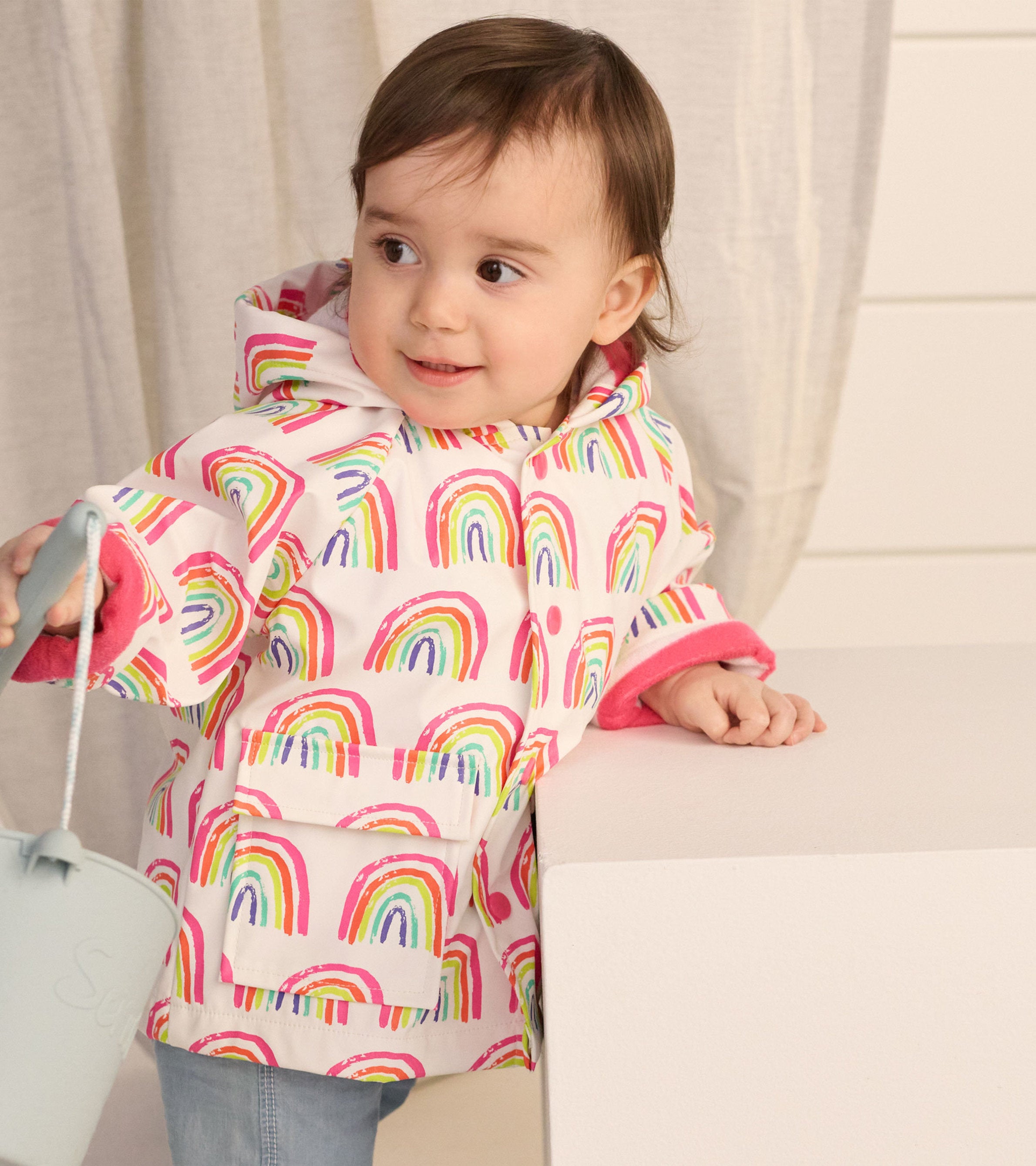 Rainbow raincoat price best sale