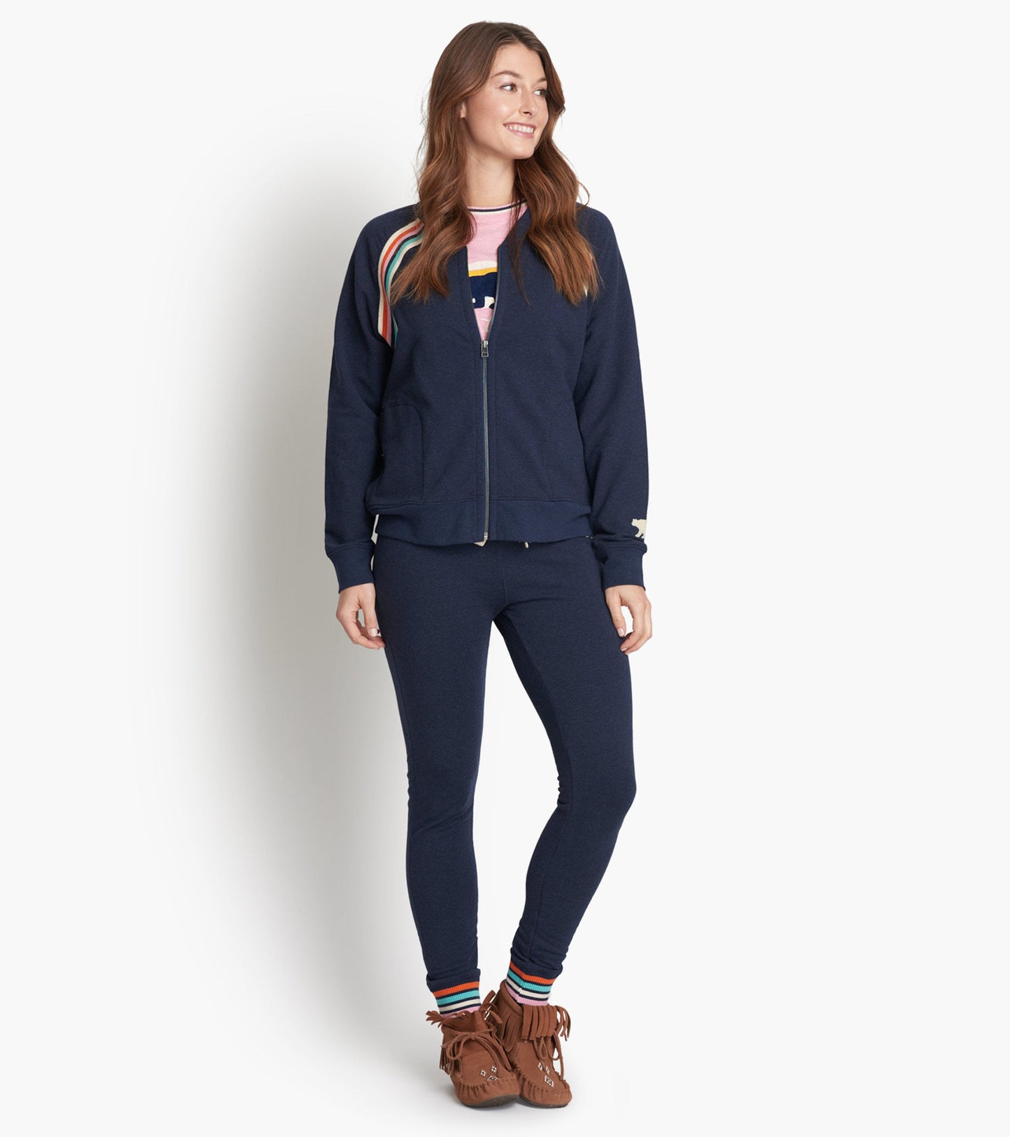 Retro Bear Women's Heritage Track Jacket Hatley Little Blue House