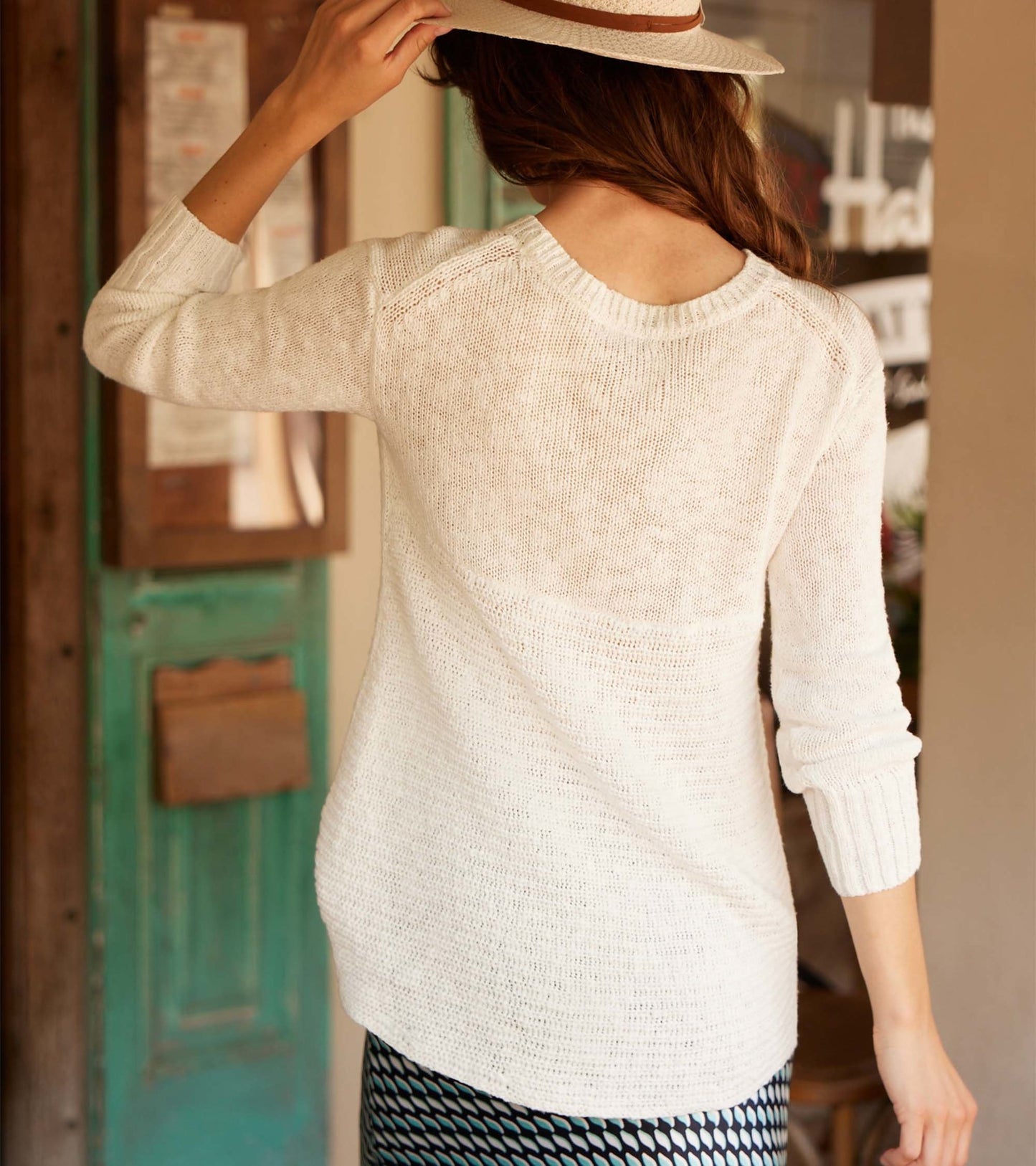Tenley Jumper - White