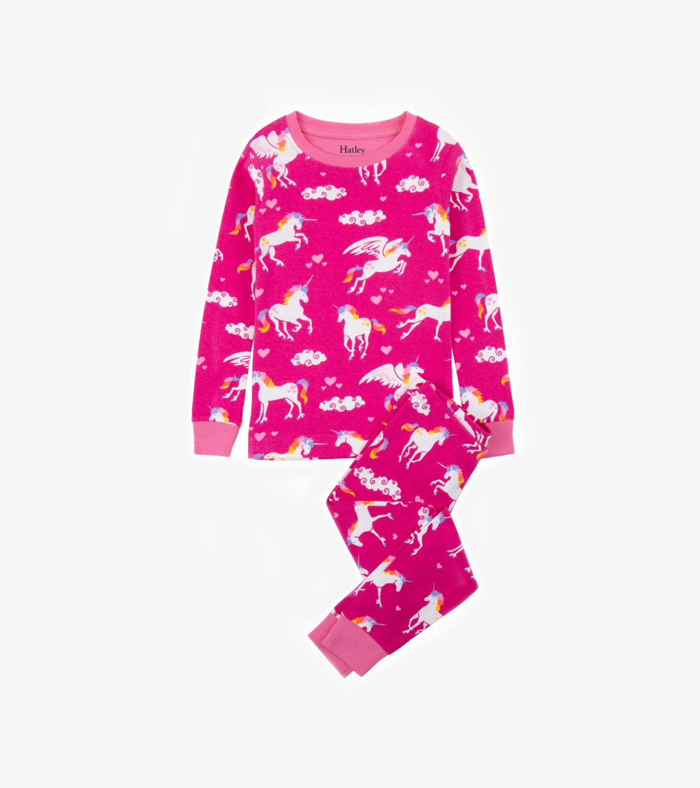 Rainbow Unicorns Pyjama Set Hatley