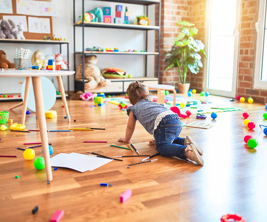 How to declutter your child's toys