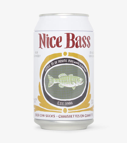 Nice Bass Men's Beer Can Socks