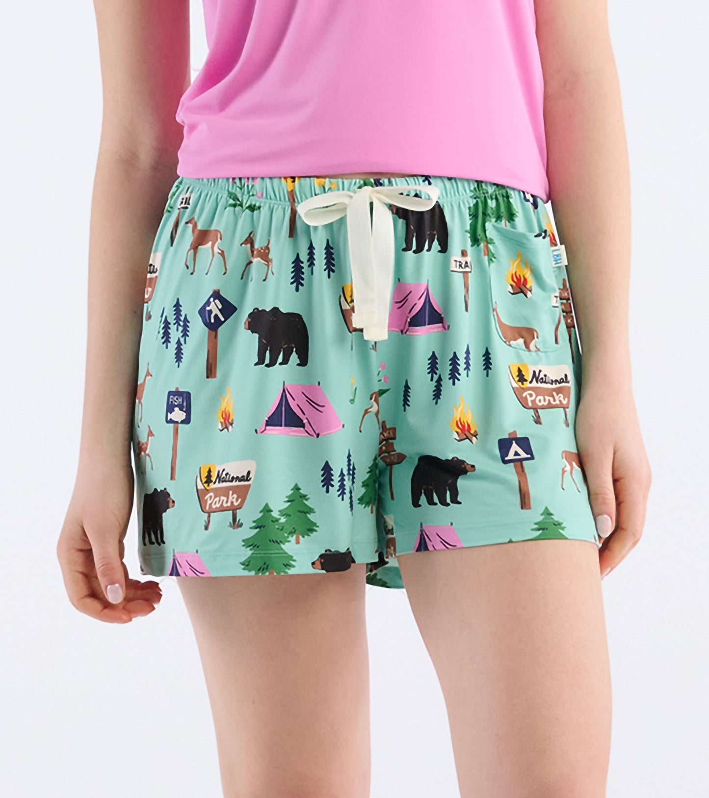 Women's Hiking Trail Polyknit Pyjama Shorts