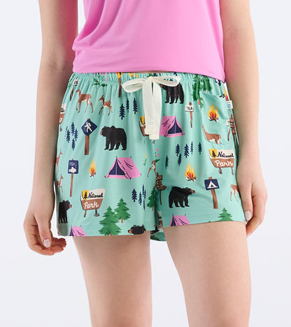 Women's Hiking Trail Polyknit Pyjama Shorts