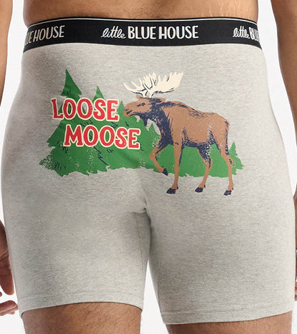 Men's Loose Moose Boxer Briefs