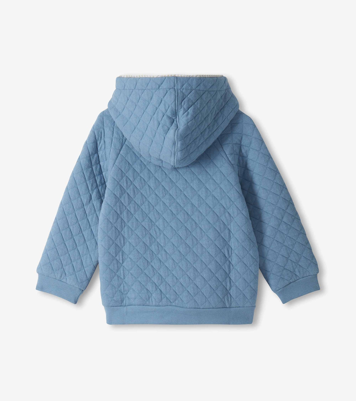 Baby & Toddler Boys Faded Denim Quilted Hoodie