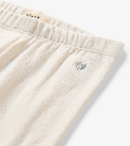 Baby & Toddler Girls Gardenia Hot Melt Cozy Leggings