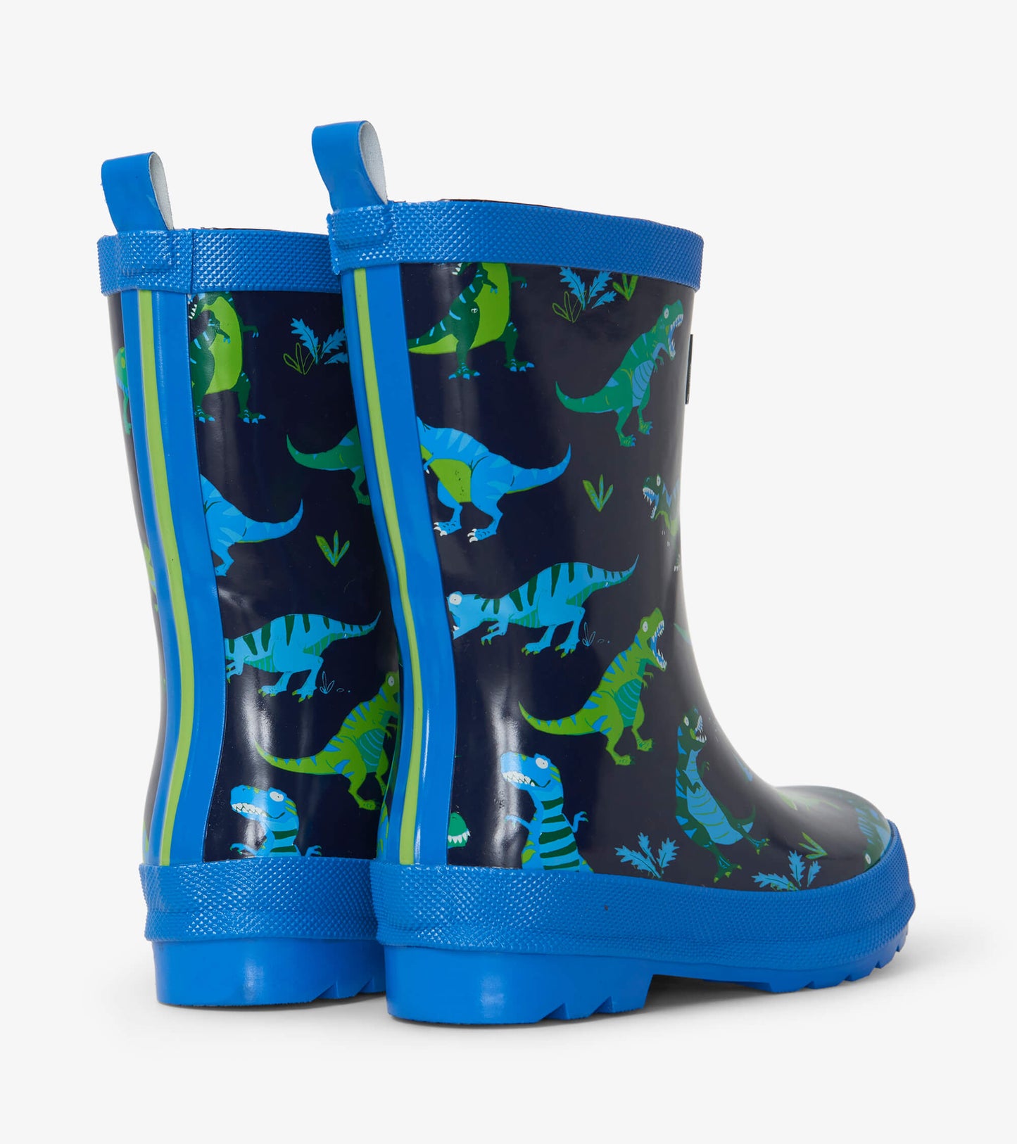 Dino Shiny Rain Boots