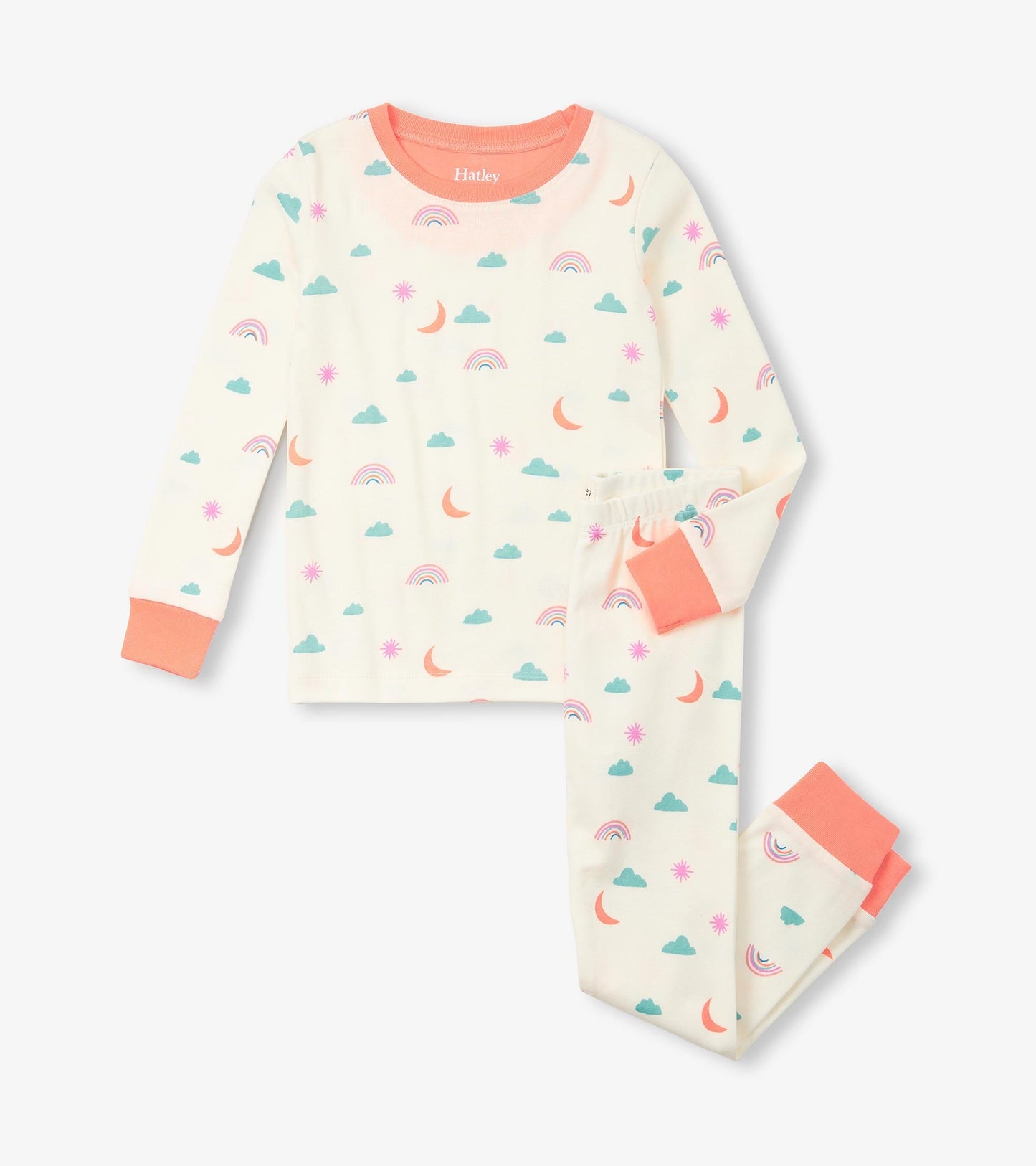 Girls Charms Organic Cotton Pajama Set