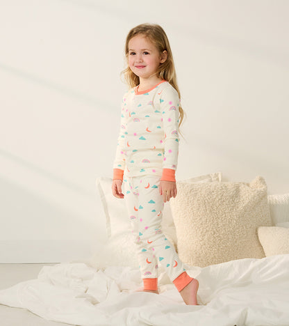 Girls Charms Organic Cotton Pajama Set