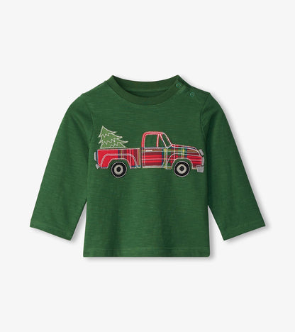 Baby & Toddler Red Plaid Long Sleeve T-Shirt