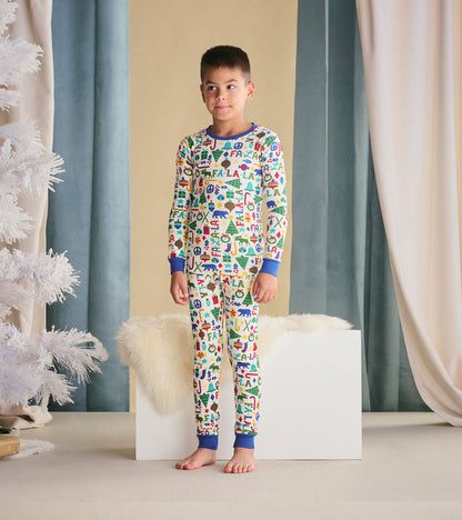 Boys Blue Falala Pajama Set