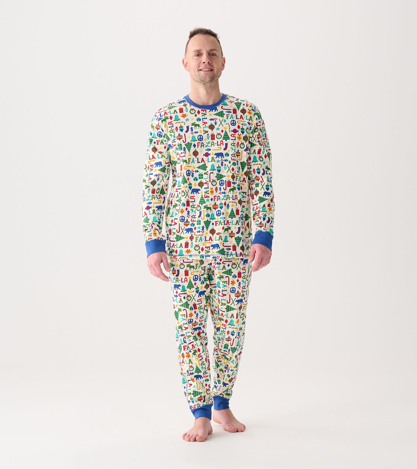 Men's Blue Falala Pajama Set