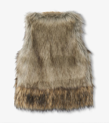 Girls Faux Fur Vest