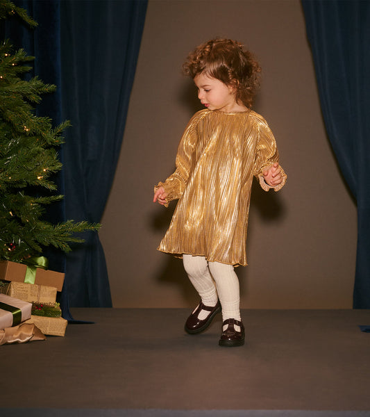 Baby & Toddler Gold Metallic Special Dress