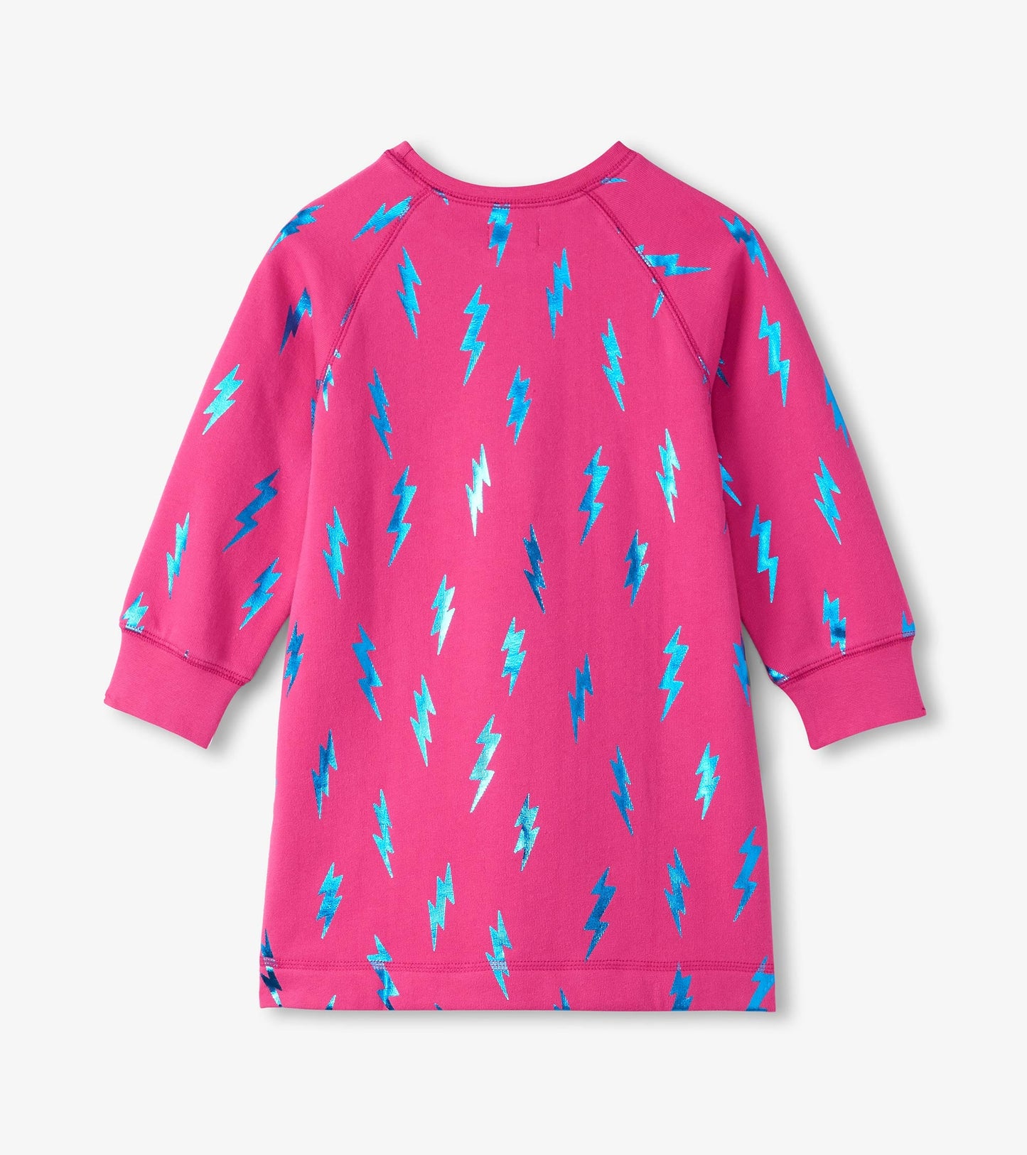 Girls Lightning Bolts Sweater Dress