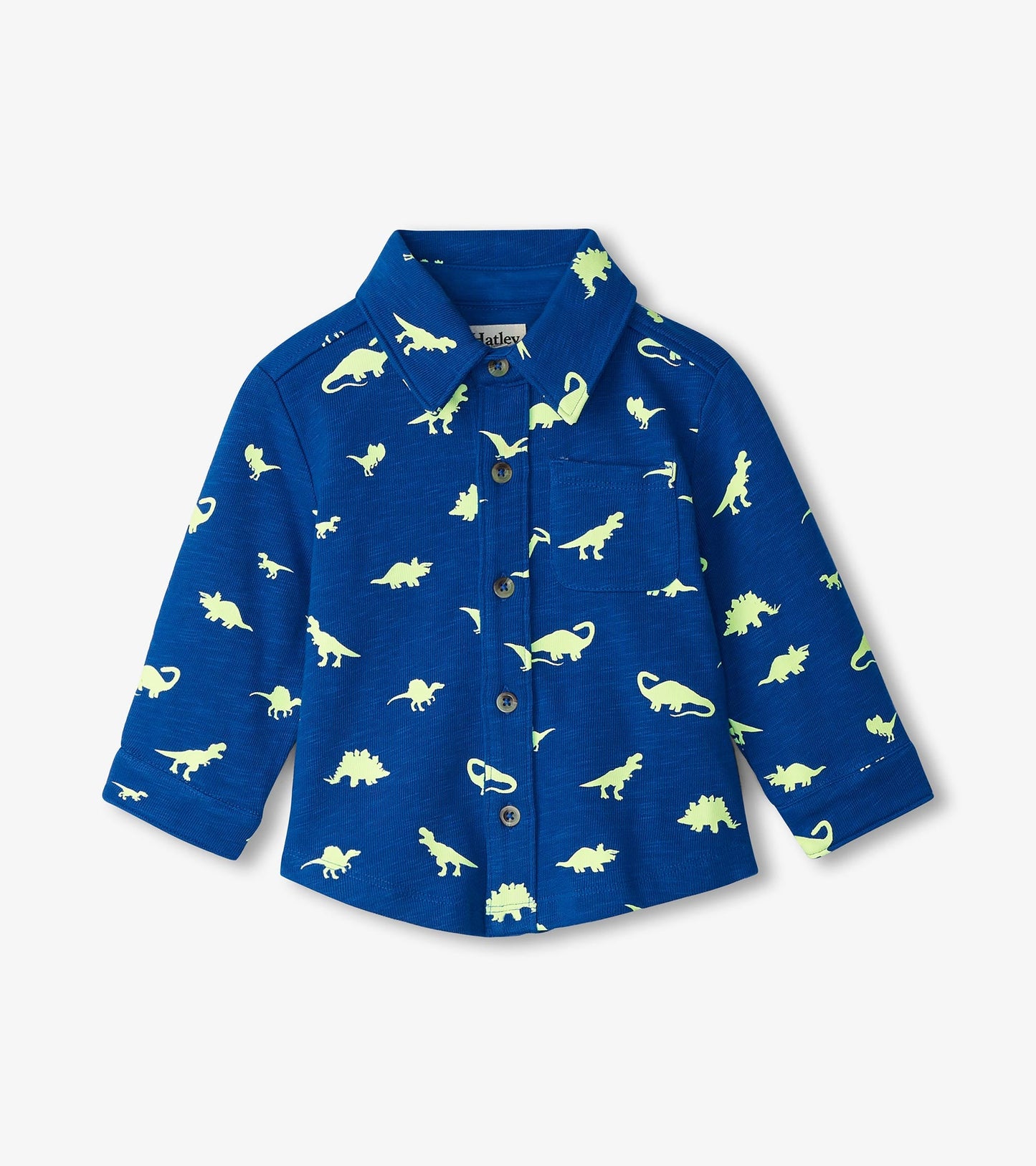 Baby & Toddler Boys Mini Dinos Button Down Shirt