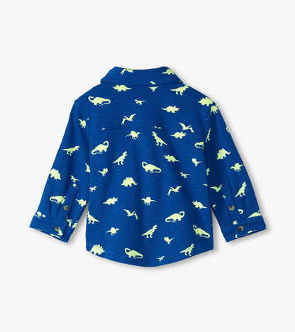 Baby & Toddler Boys Mini Dinos Button Down Shirt