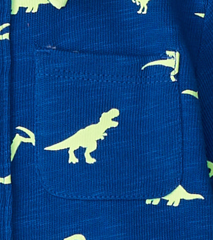 Baby & Toddler Boys Mini Dinos Button Down Shirt