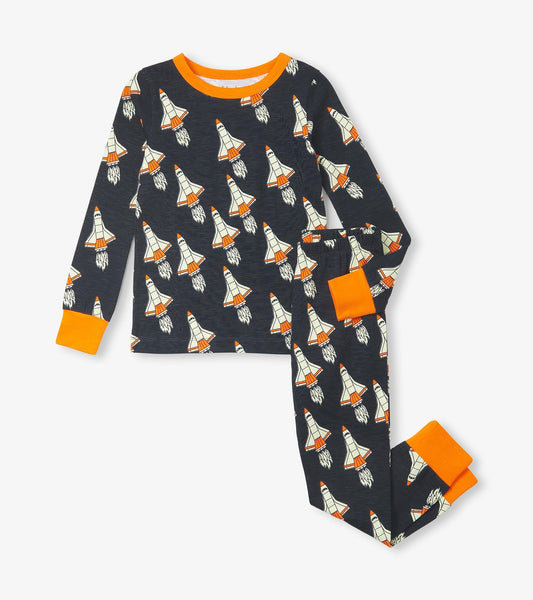 Boys Space Shuttles Pajama Set