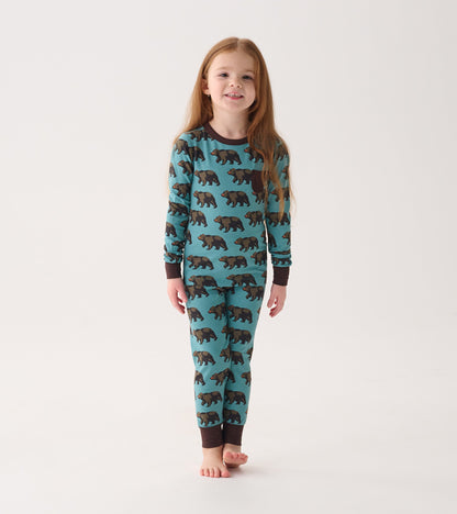 Boys Bears Bamboo Pajama Set