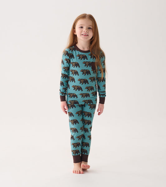 Boys Bears Bamboo Pajama Set