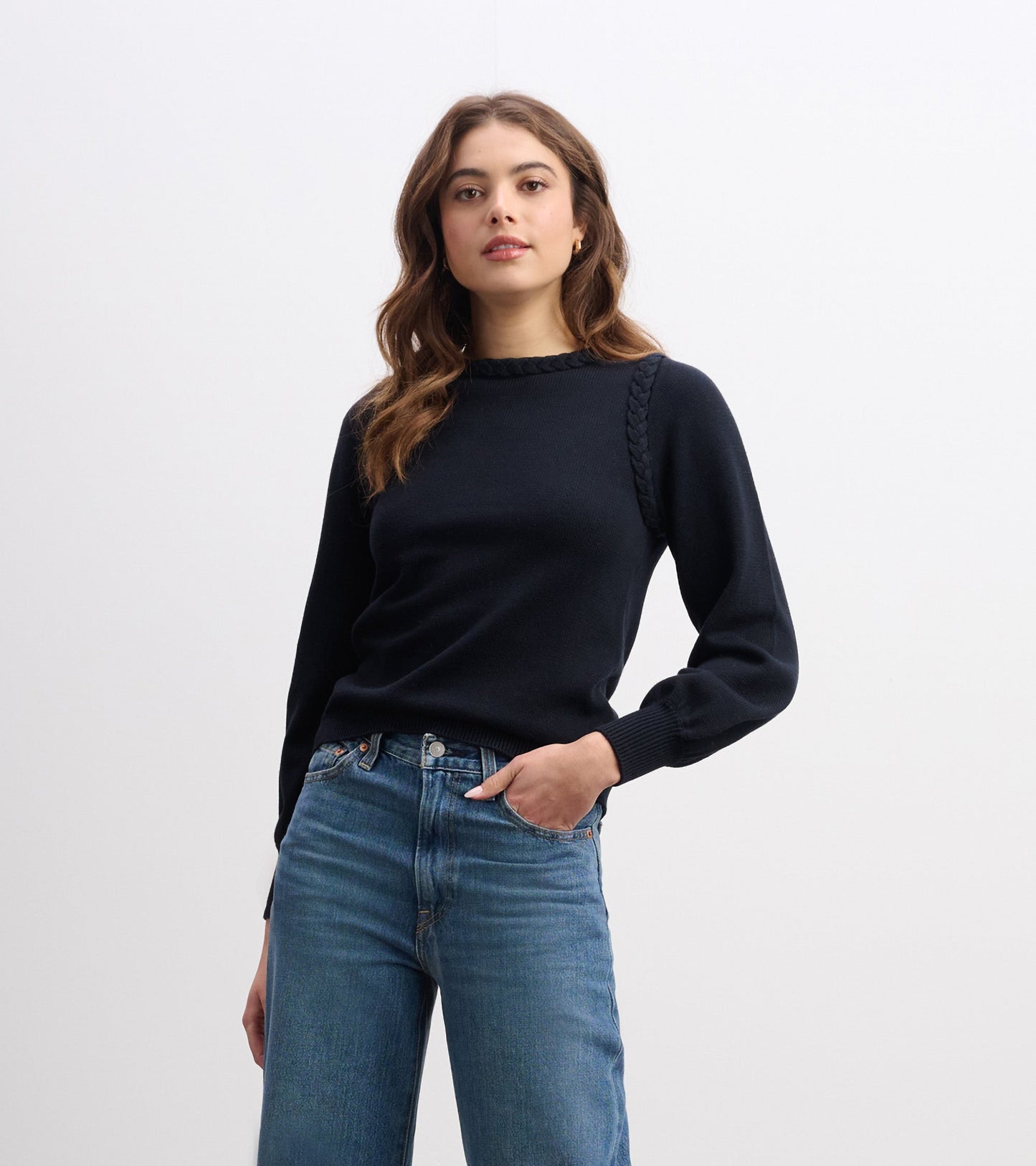 Braided Jumper - Black