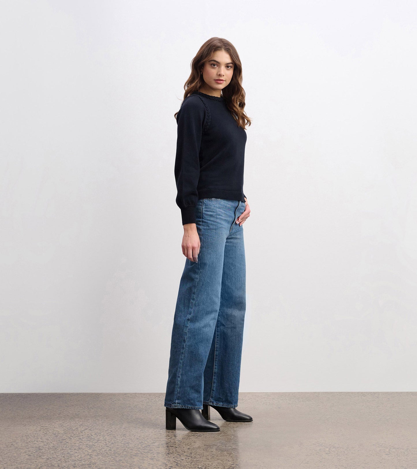Braided Jumper - Black