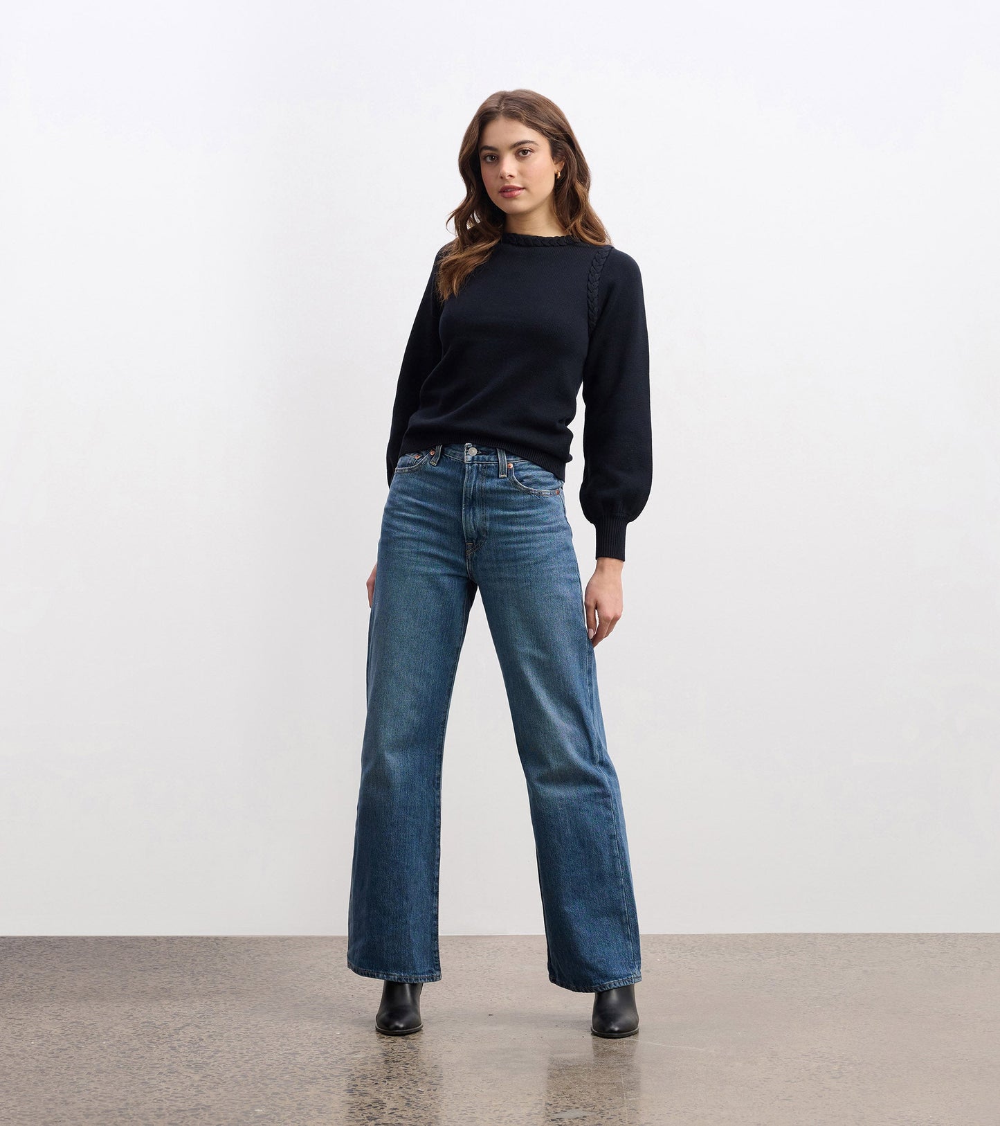 Braided Jumper - Black
