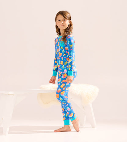 Girls Breakfast Bamboo Pyjama Set
