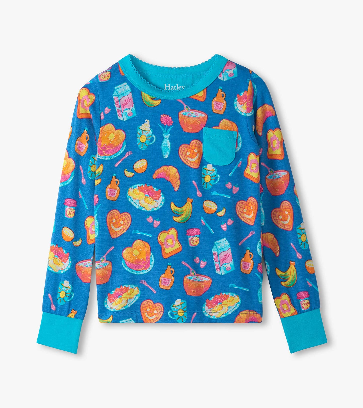 Girls Breakfast Bamboo Pyjama Set