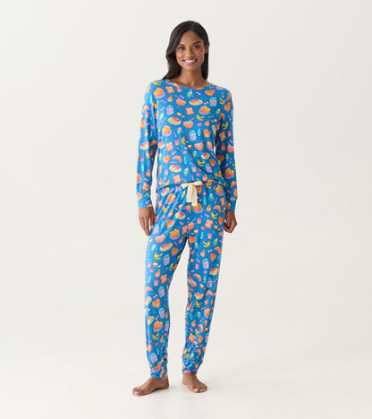 Women's Breakfast Bamboo Pyjama Set