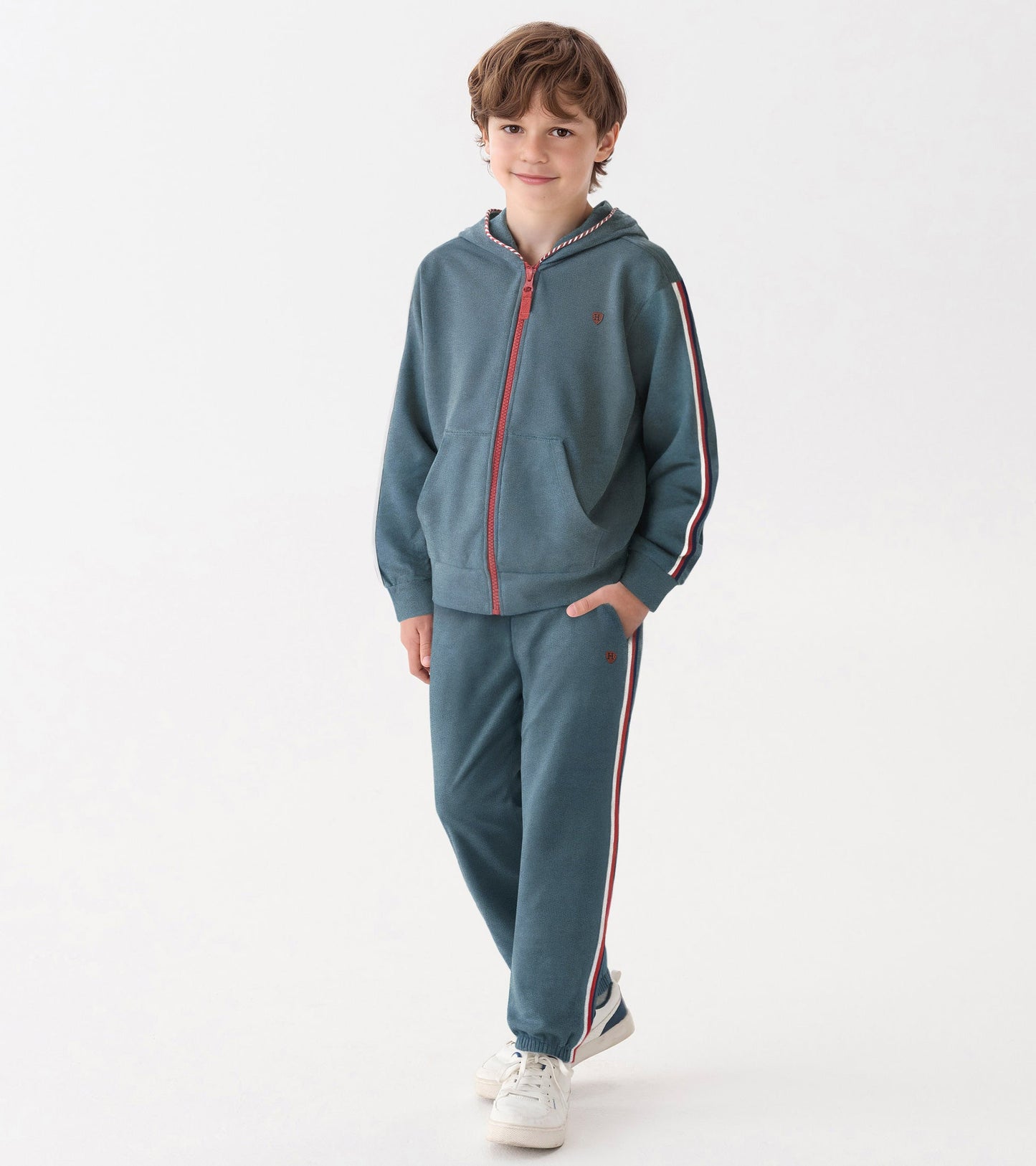 Boys Blue Stone Baggy Track Pants Hatley