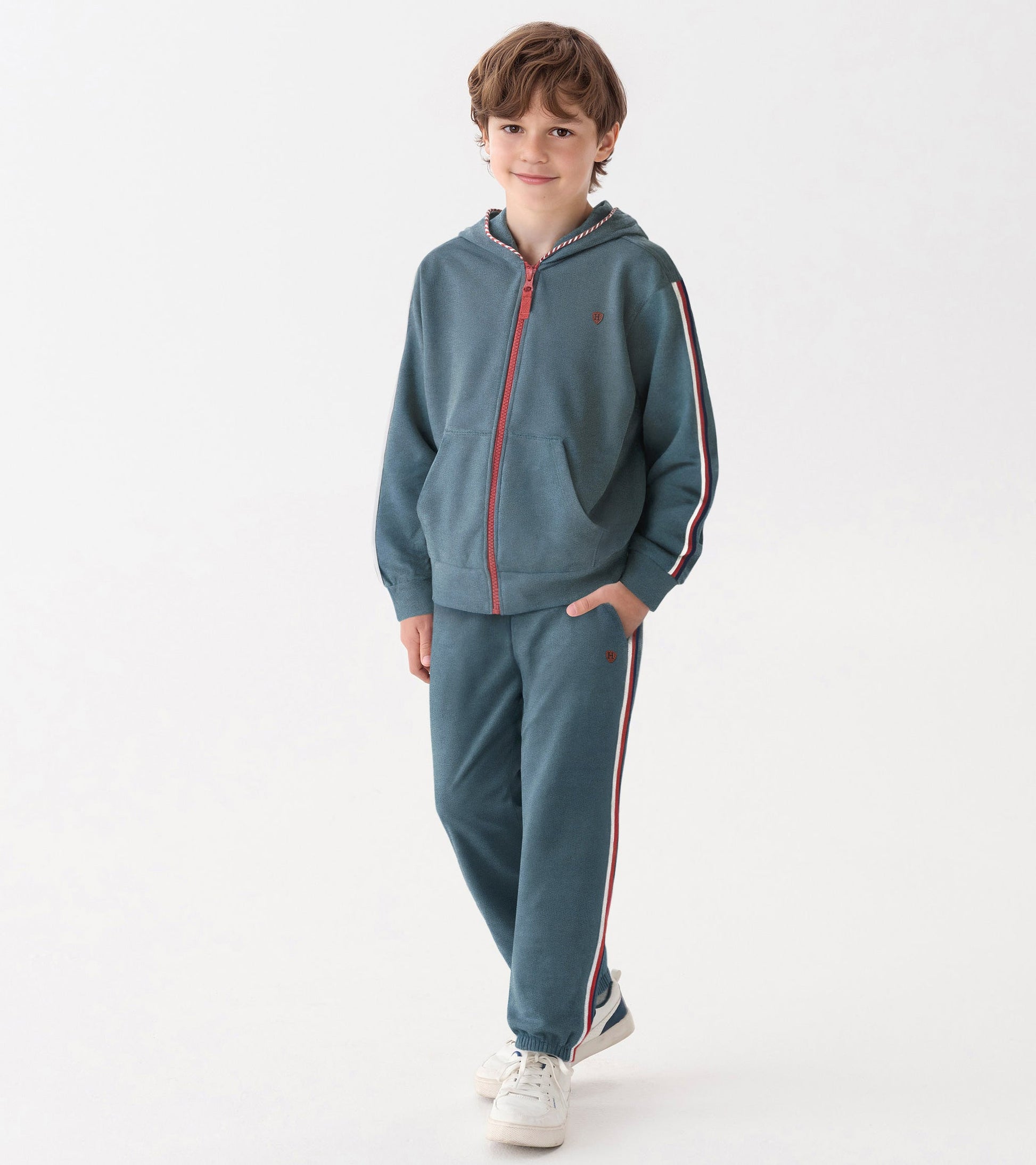 Boys Blue Stone Baggy Track Pants Hatley