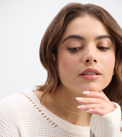 Waffle Knit Jumper - Cream