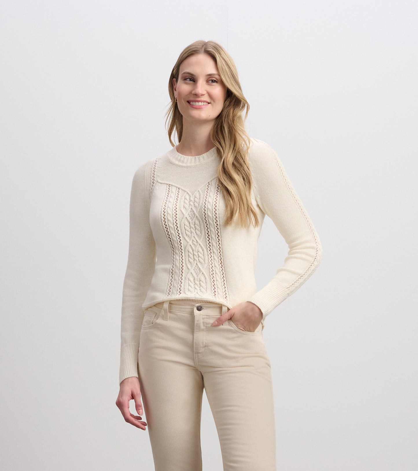 Phoebe Jumper - Cream