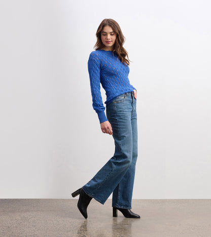 Iris Jumper - Denim Blue