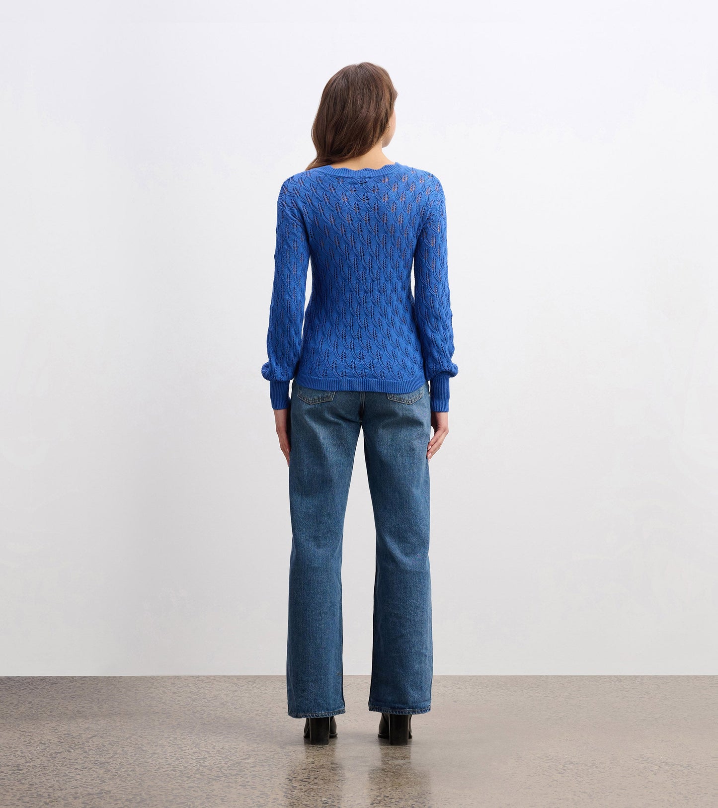 Iris Jumper - Denim Blue