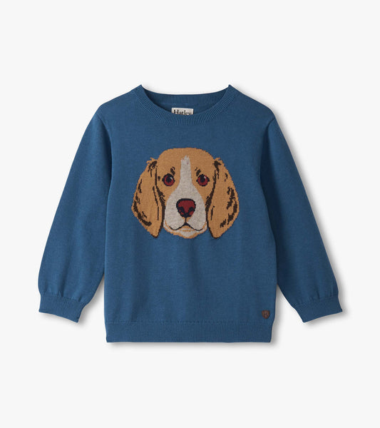 Baby & Toddler Boys Puppy Crew Neck Sweater Hatley