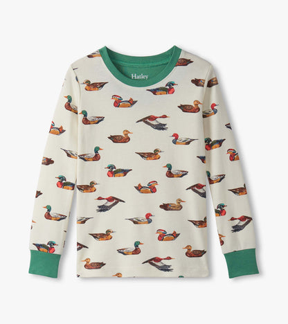 Boys Duck Decoys Cotton Pyjama Set