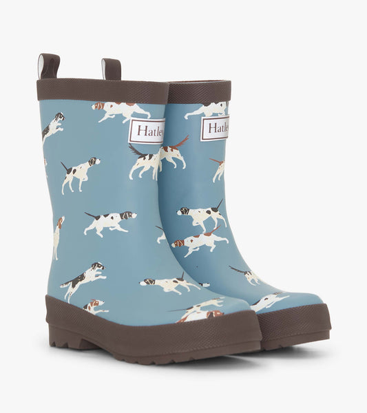 Boys Hunting Dogs Matte Wellies