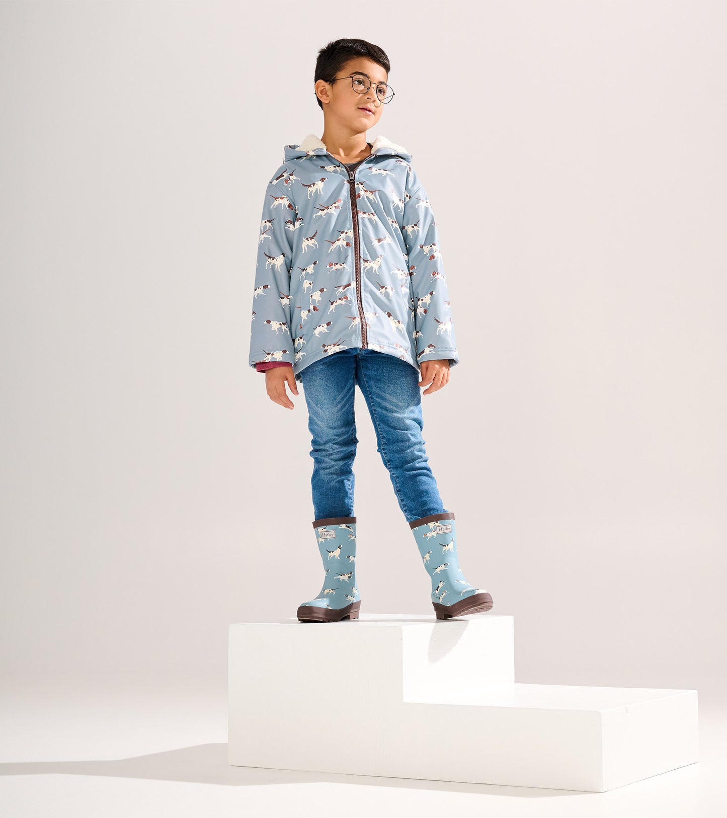 Boys Hunting Dogs Matte Wellies