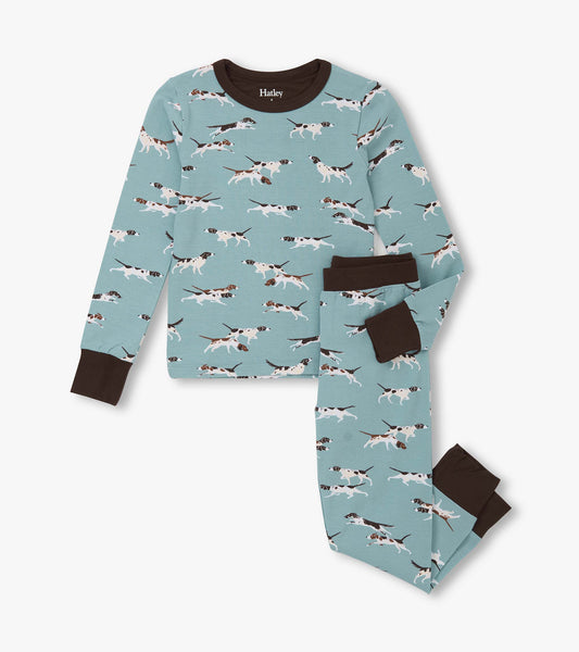 Boys Hunting Dogs Bamboo Pyjama Set