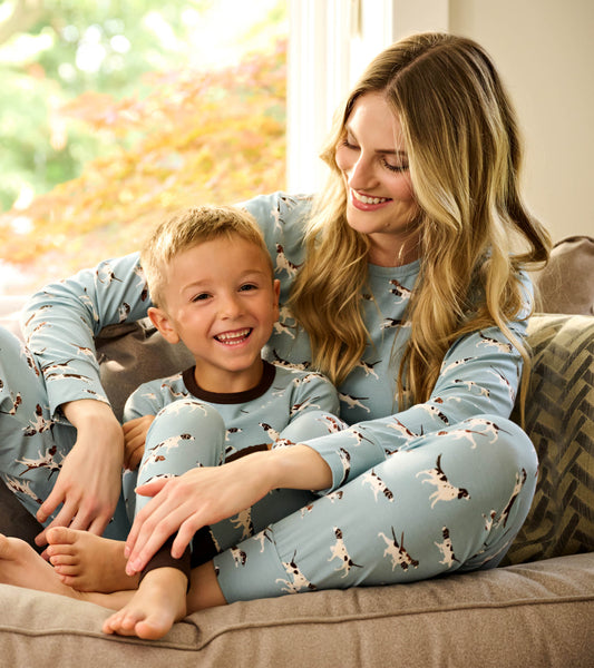 Women's Hunting Dogs Bamboo Pyjama Set