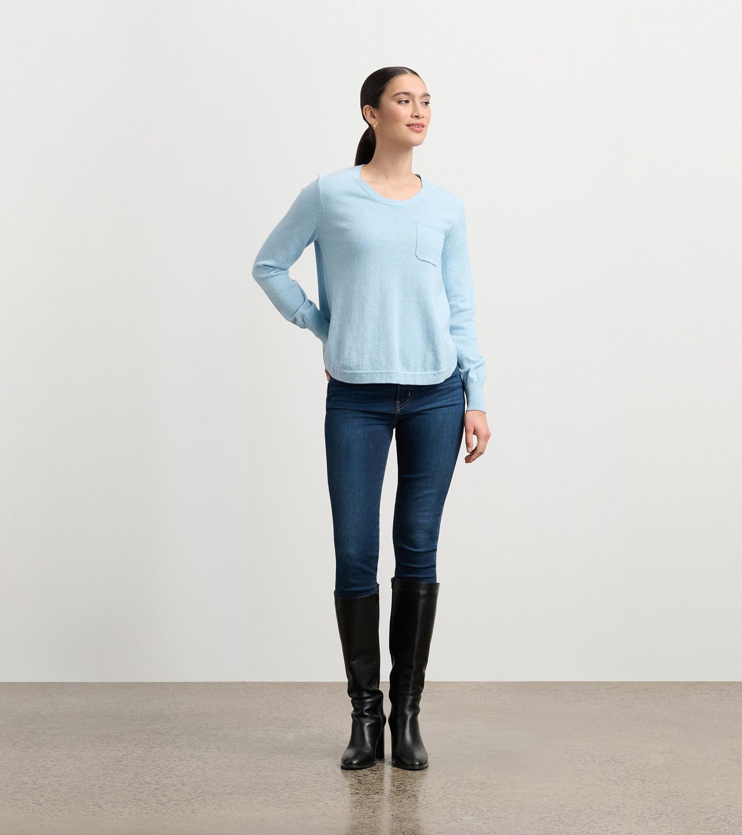 Jessie Jumper - Denim Melange