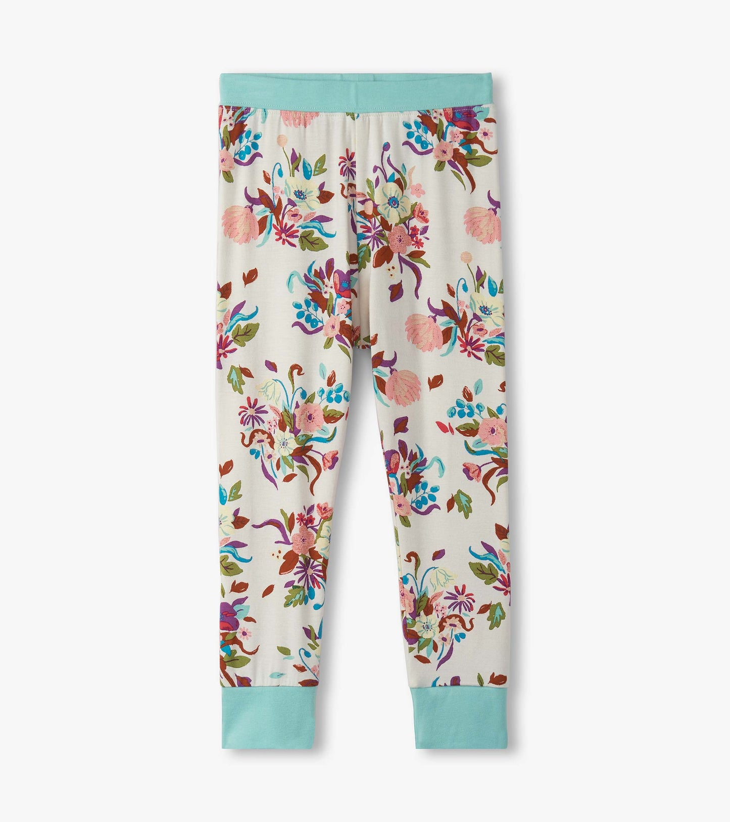 Girls Fall Floral Bamboo Pyjama Set