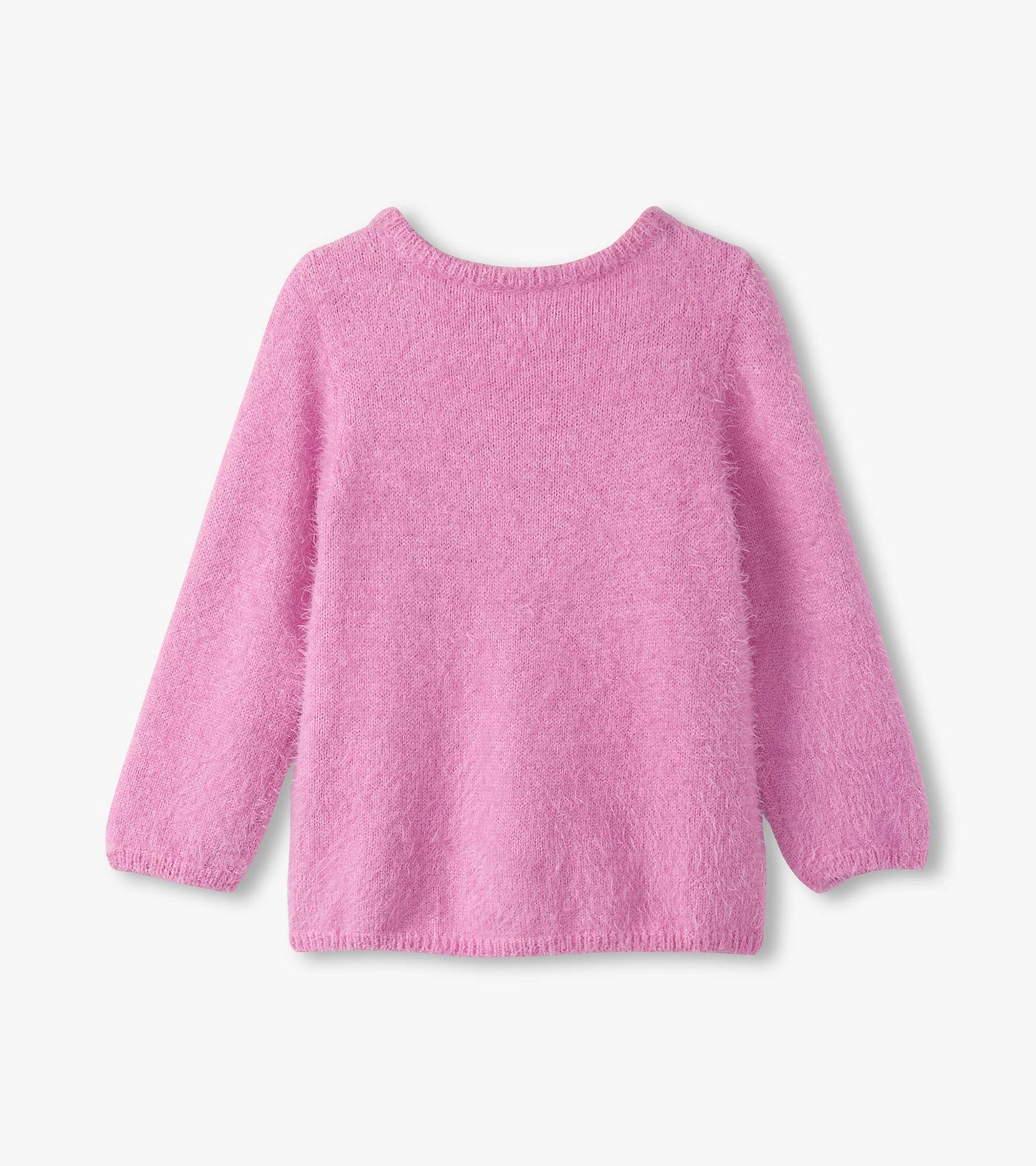 Girls Horse Furry Sweater