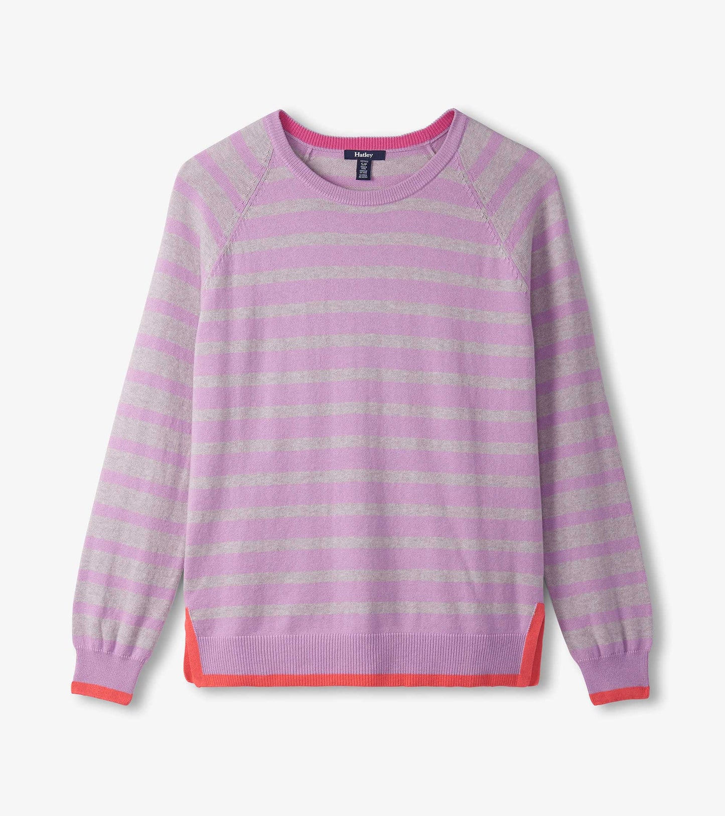 Olivia Jumper - Lilac Pink Stripes